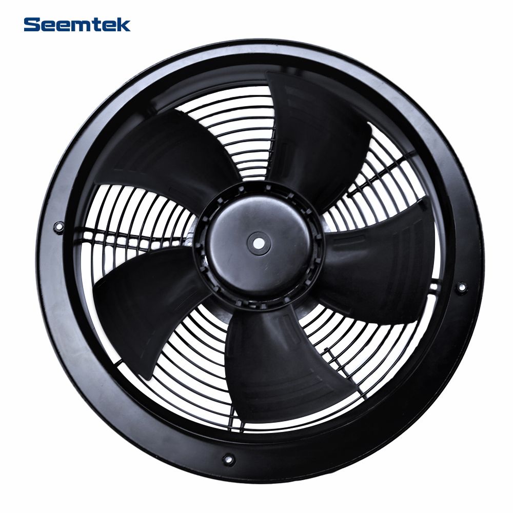 Visoko učinkovit 300 mm DC brezkrtačni motor z zunanjim rotorjem, aksialni ventilator