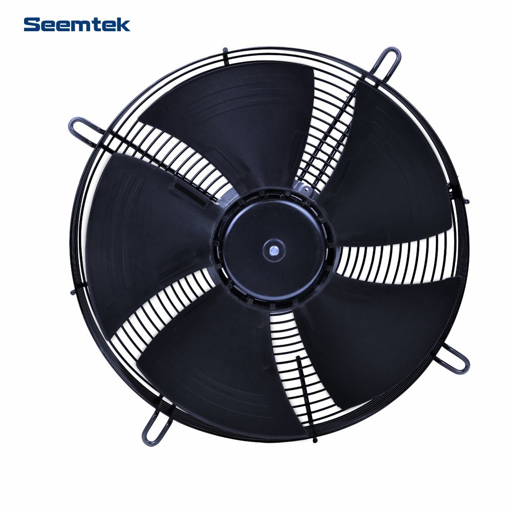 Seemtek 350 mm zaščitna rešetka s plastičnimi rezili brezkrtačni aksialni ventilator DC 48 V