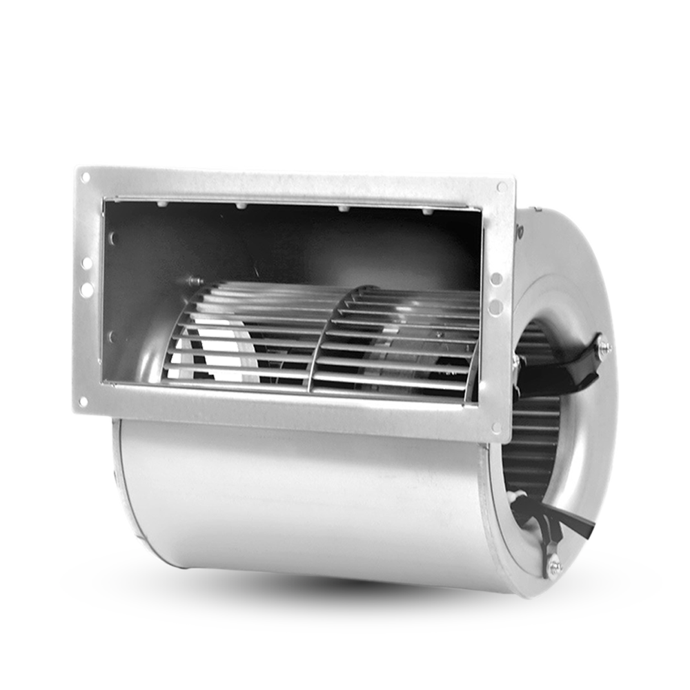 Fan Coil ယူနစ်အတွက် 146mm 230V EC Motor Double Inlet Centrifugal Blower