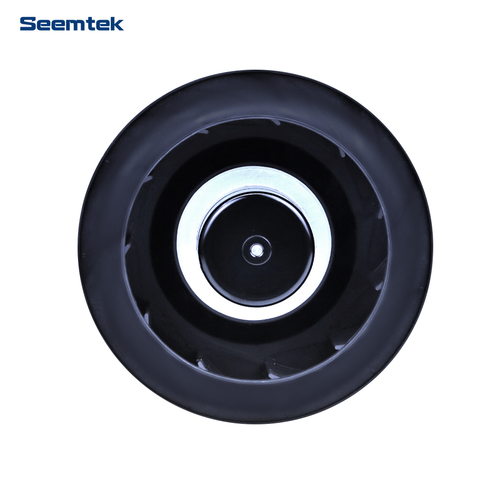 Seemtek 230V 220mm Underhållsfri EC Borstlös extern rotormotor 170W Liten centrifugalfläkt