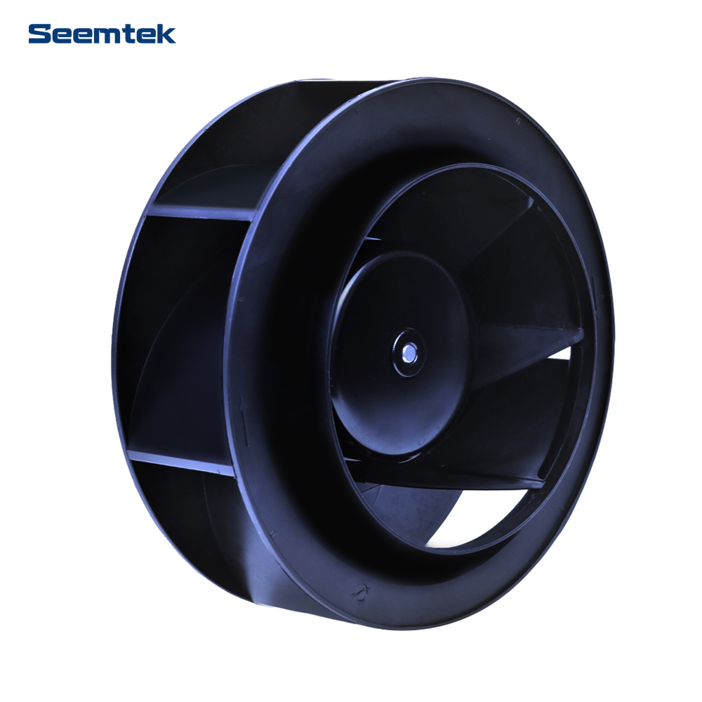 Seemtek 250mm EC Motor 230V 110V Ball Bearing Backward Curved ...