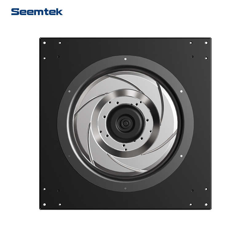 Seemtek 630mm 380v 高 CFM EC ブラケット付き後方傾斜遠心ファン