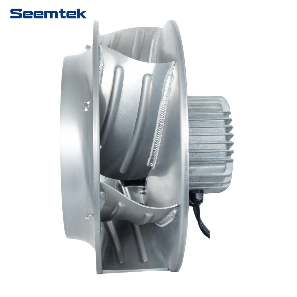 Seemtek 500mm 380v EC Motoriserad Impeller Precision Luftkonditionering Centrifugalfläkt