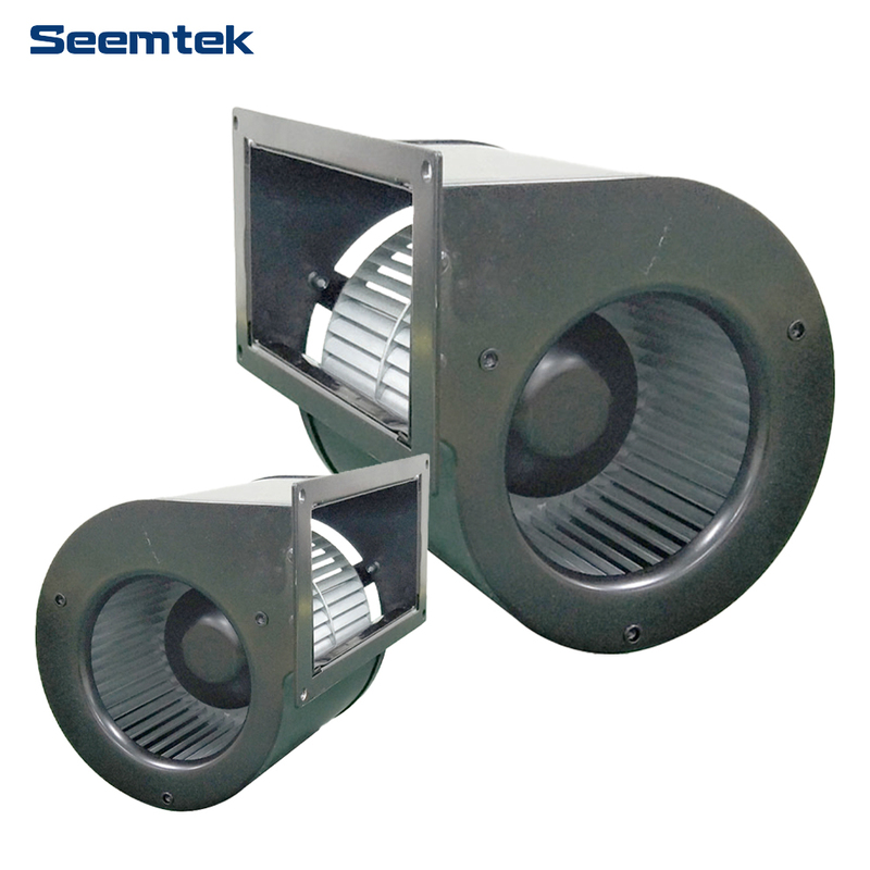 120 mm 48 V į priekį vieno įleidimo išcentriniai pūstuvai