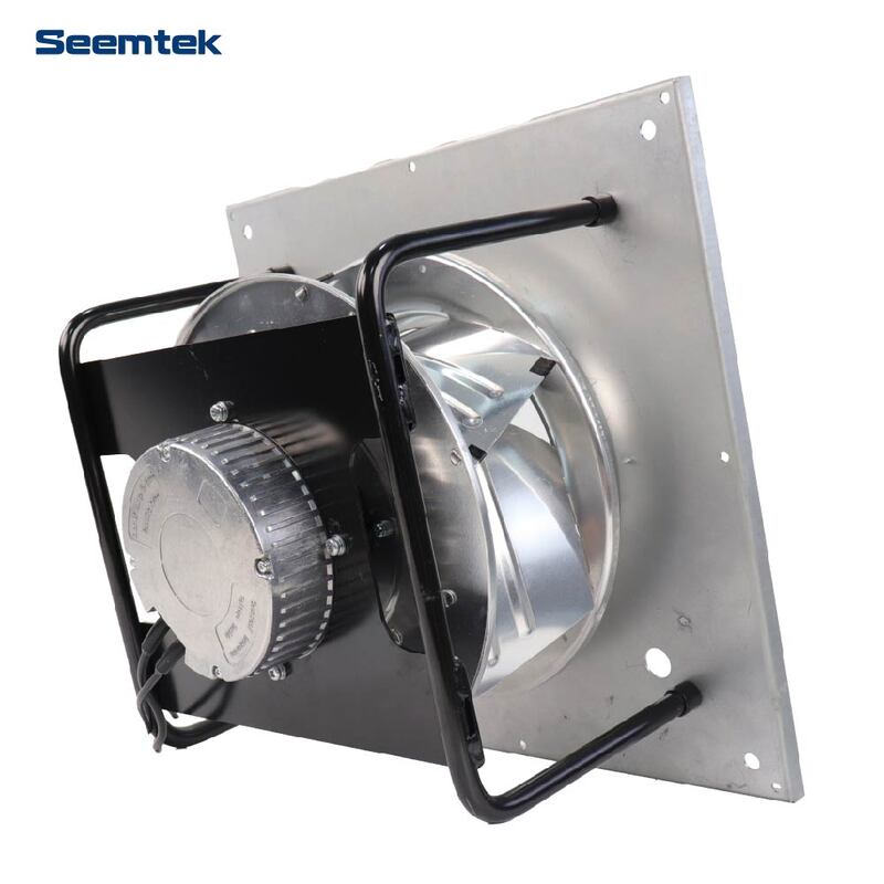 Kipas Sentrifugal DC Impeller 355 CFM DC 2000mm dengan Braket Pemasangan