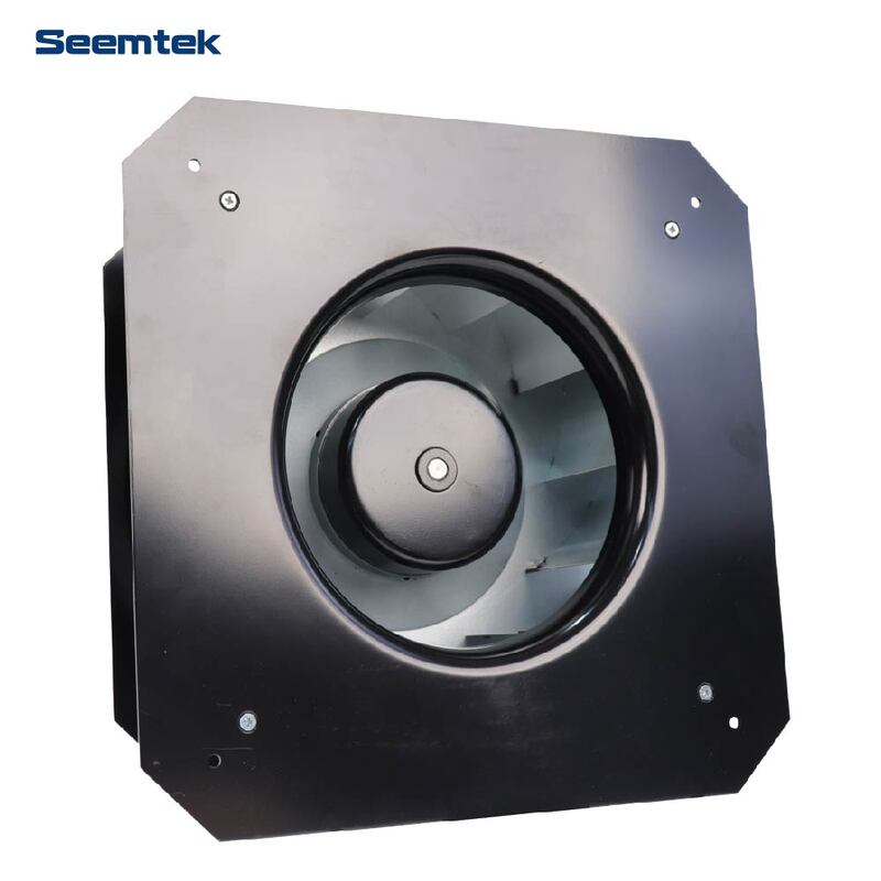 Ventilador centrífugo compacto de C.C. de impulsor de metal galvanizado 280 mm com suporte de montagem