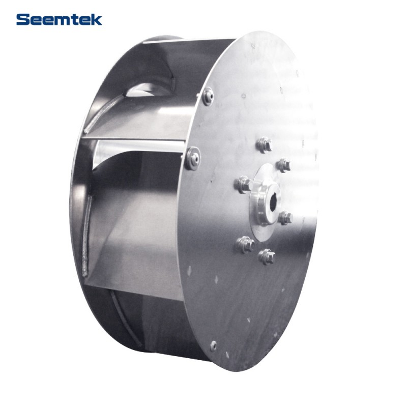 355 mm centrifugalfläkthjul Bakåtböjt pumphjul