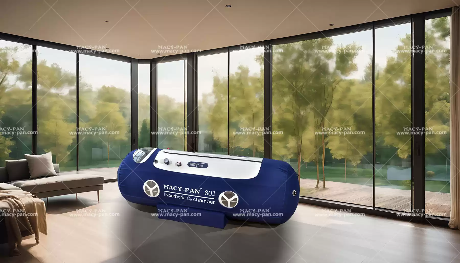 Soft Lying Type 1.3-1.5ATA Hyperbaric Chamber ST801