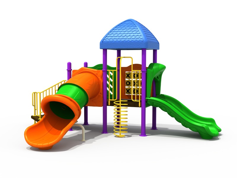 Plastic LLDPE material children playground park equipment P-028