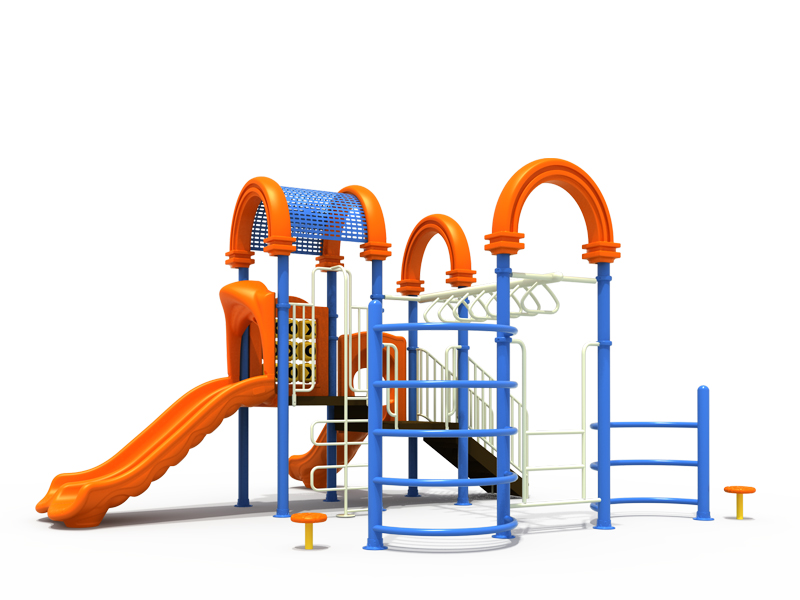 Plastic LLDPE material children playground park equipment P-028