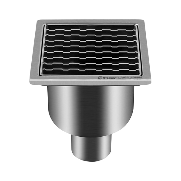 Hygienic and Easy to Clean Aqua Steel Floor Drain