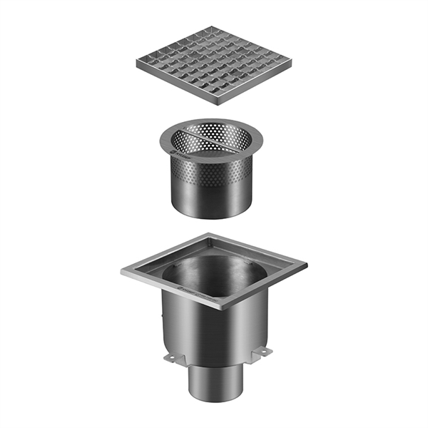 Systèmes de drainage de terrasse en acier inoxydable de haute qualité