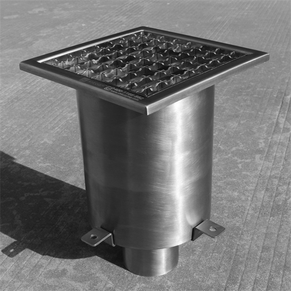 Drains de dalot en acier inoxydable pour un nettoyage facile et une longévité accrue