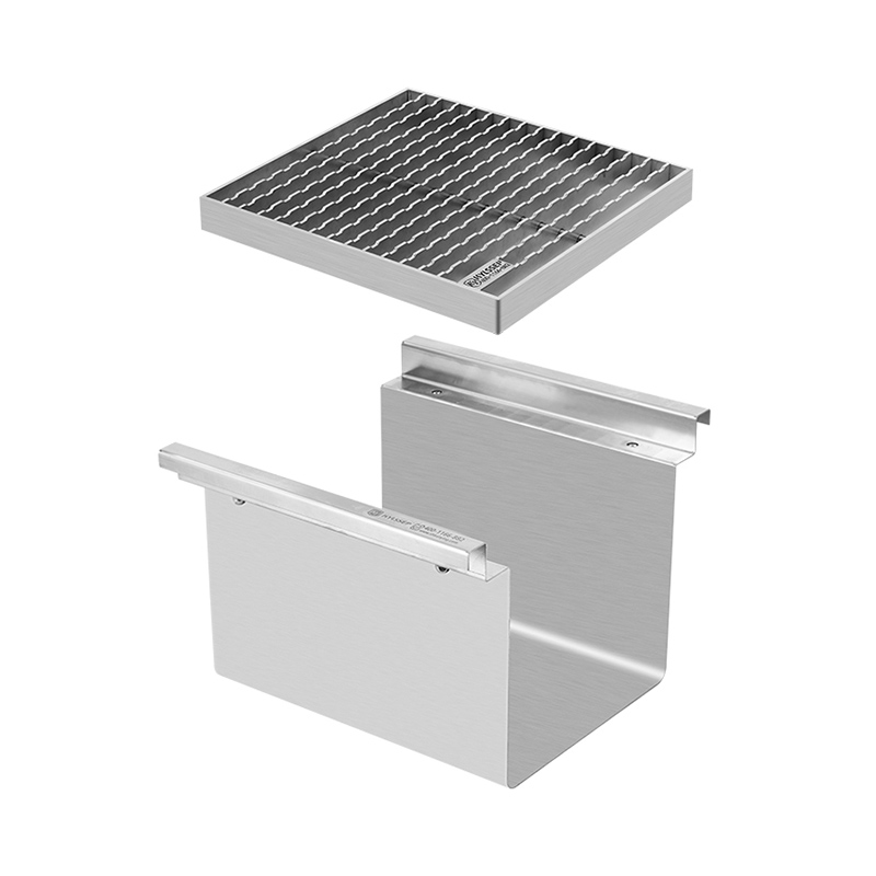 Easy-to-Clean Stainless Channel Drains/Built-in Slope Stainless
