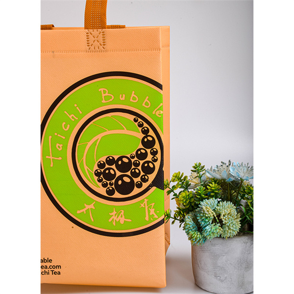 Ditch the plastic and go green with fall-themed reusable shopping bags.