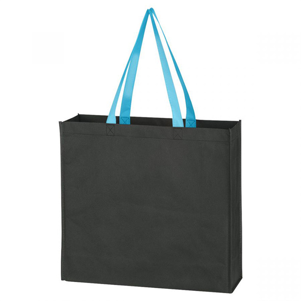 Easy to carry non woven black bag