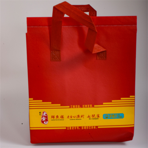 Rote Non Woven Taschen für den täglichen Gebrauch