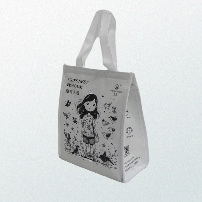 Customized nonwoven handle bag