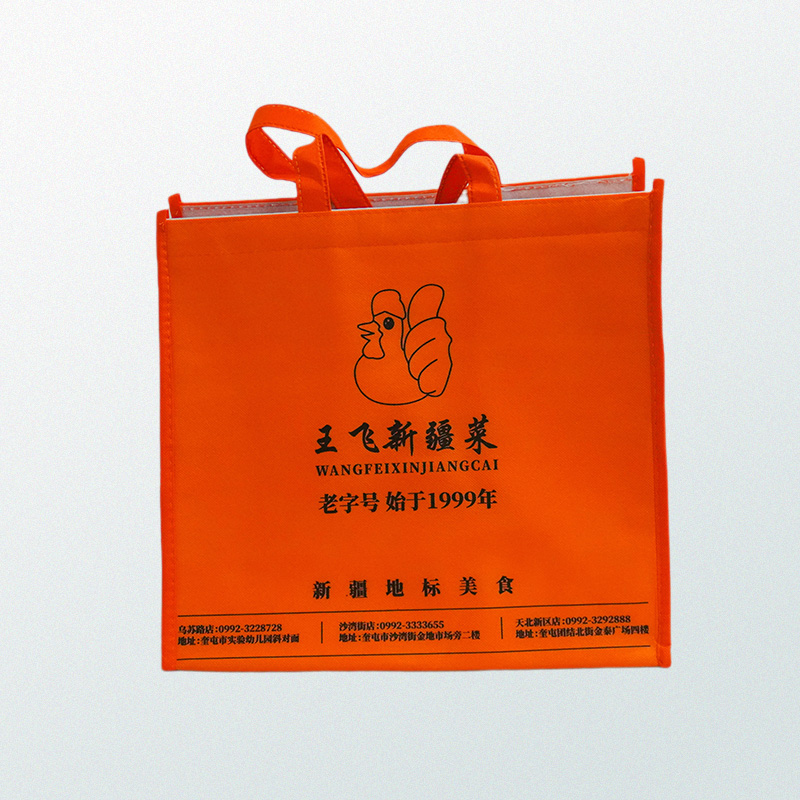 Thermal grocery tote bag with Velcro sealing bag