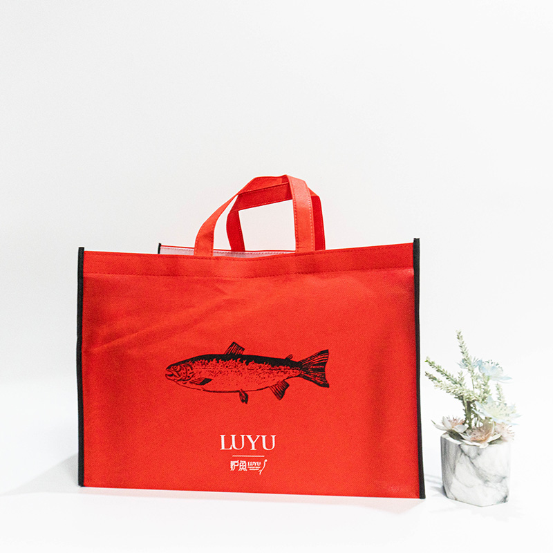 Flexography eco friendly reusable lunch bags with Velcro sealing