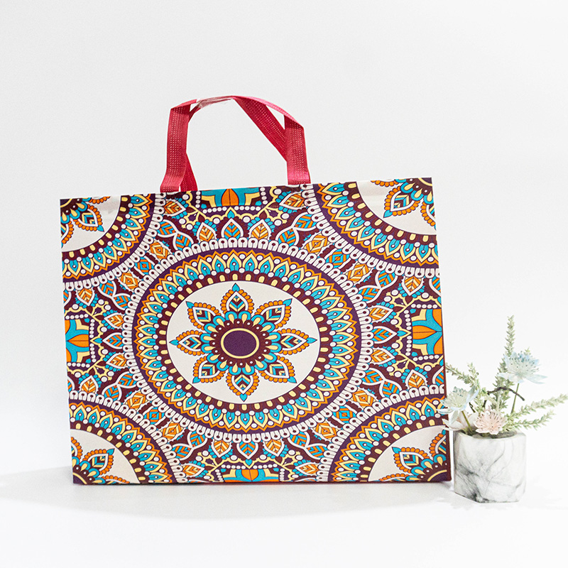 Characteristic custom foldable reusable shopping bags