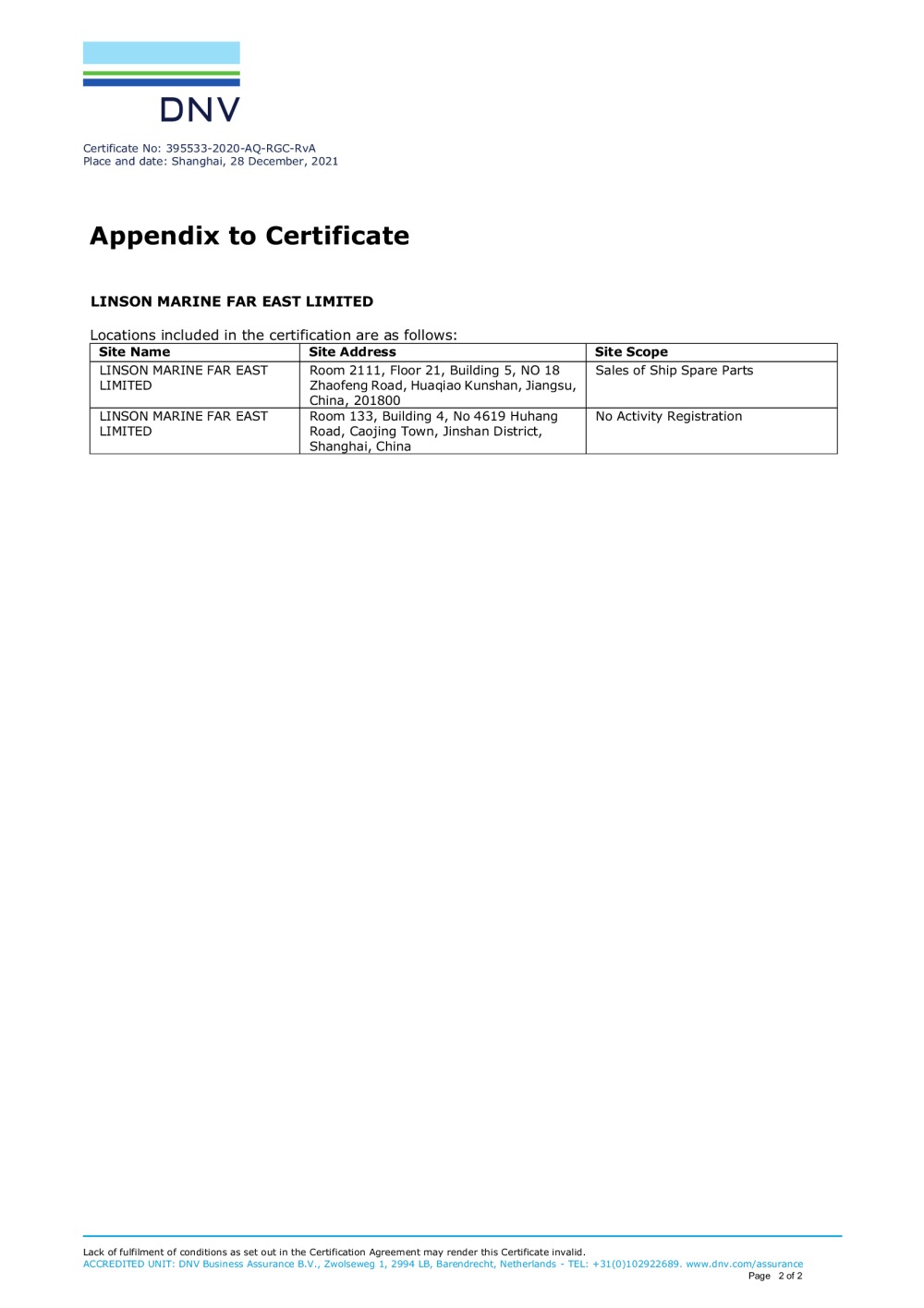 ISO9001-DNV-LINSON-MARINE-2