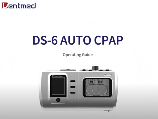 Video over de bediening van het DS-6 CPAP-apparaat