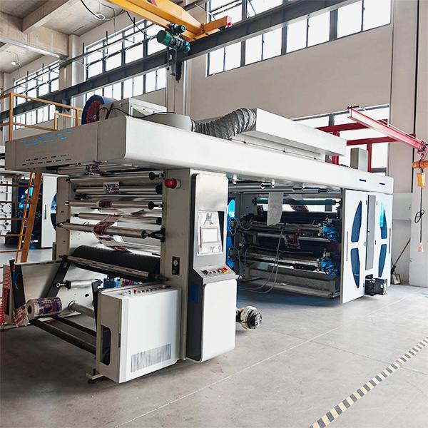 Flexo Printing in 4, 6, or 8 Colors with Bright Colors