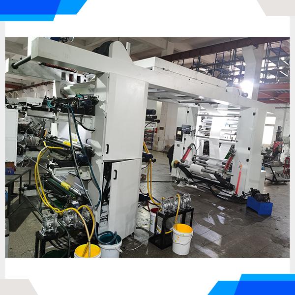 Experience seamless printing with the user-friendly 4 Color Stack Flexo Printing Machine