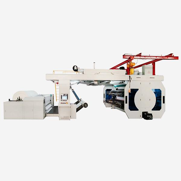 Experience unmatched color accuracy and consistency with a 4 color CI flexo printing machine.