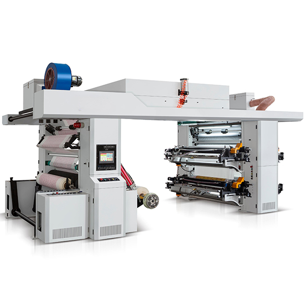 Exploring the versatility of plastic film printing with a 4 color stack flexo machine