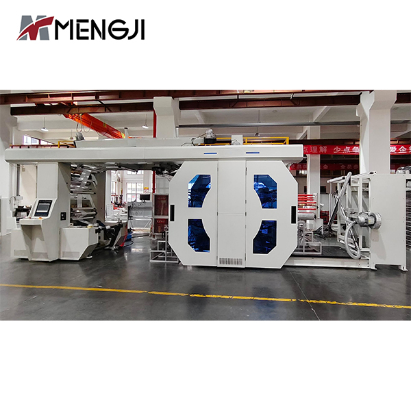 Unleashing the potential for vibrant and detailed printing with a 6-color CI flexographic machine.