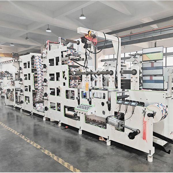 Tips for maximizing productivity and efficiency with an 8 color flexo printing press stack type