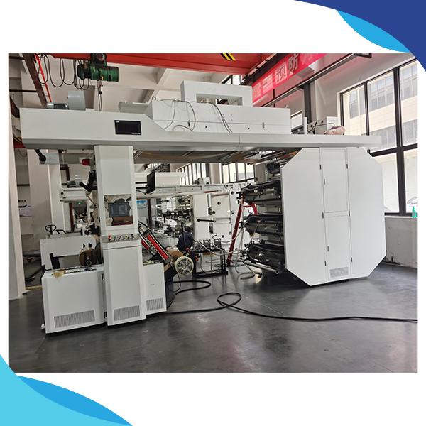 Bring your designs to life with the vibrant colors and precision of our Four Color Flexo Printing Machine.