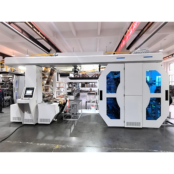 Achieve vibrant and crisp prints with a flexo printing machine.