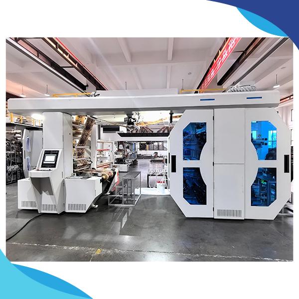 Elevate your packaging design with a high-quality flexo printing machine for adhesive paper.