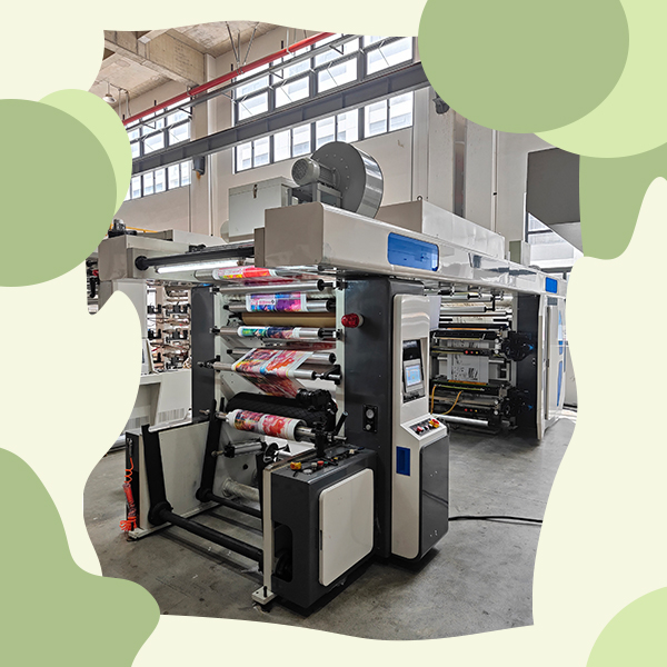 Achieving high quality prints with an automatic roll to roll flexo printing machine