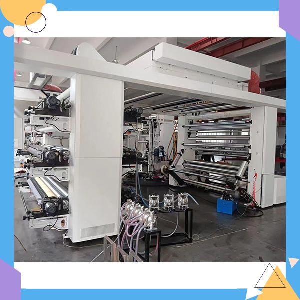 Versatile machine for printing on a variety of paper bag sizes and styles