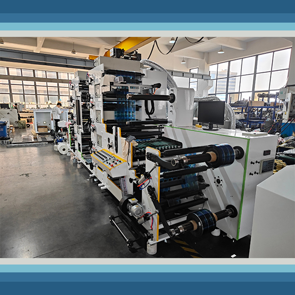 Creating stunning visuals with a film stack flexo printing machine