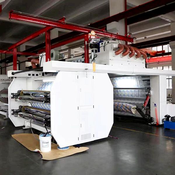 Advanced Flexo Printing System for Quality Four Color Plastic Bag Manufacturing