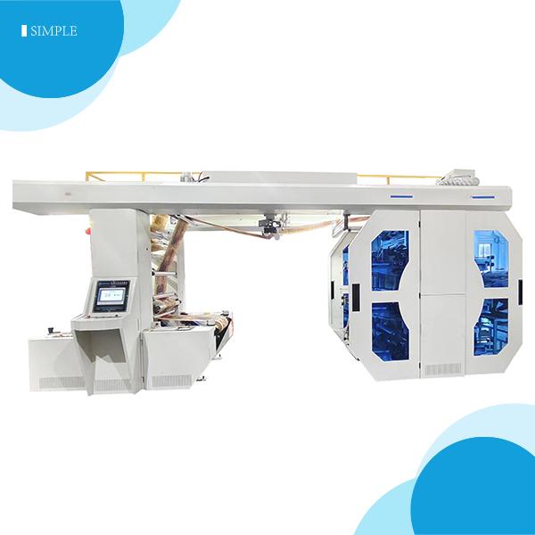 Zipper Bag Flexo Printing Machine for Nuts Snack Chips