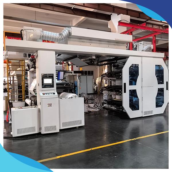 Streamlined Production with Nuts Valve and Ziplock Bags Flexo Printing Machine