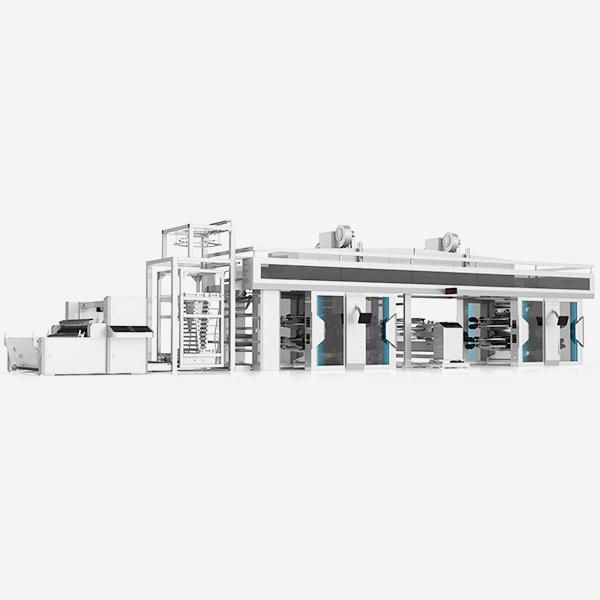Ensure excellent print quality on your paper products with the precision and reliability of this flexo printing machine.