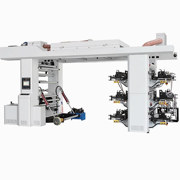 Boost efficiency and productivity with a six colors flexo printing machine.