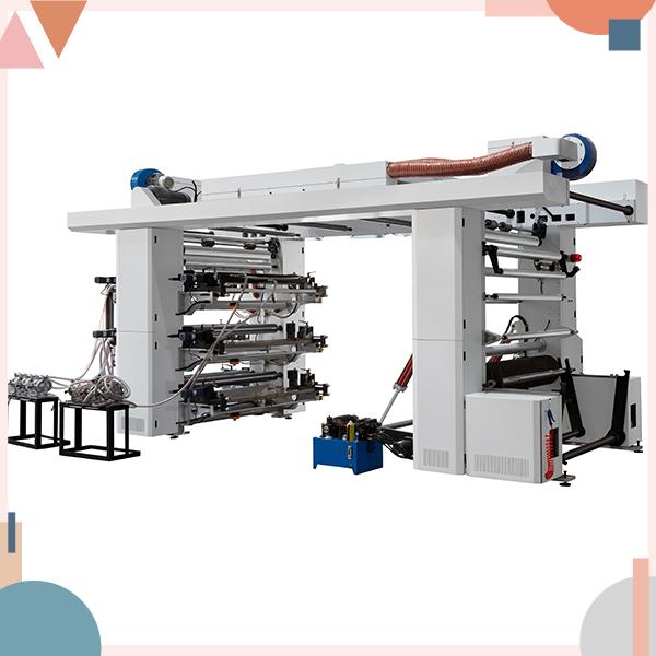 The advantages of using a stack flexographic printing machine.