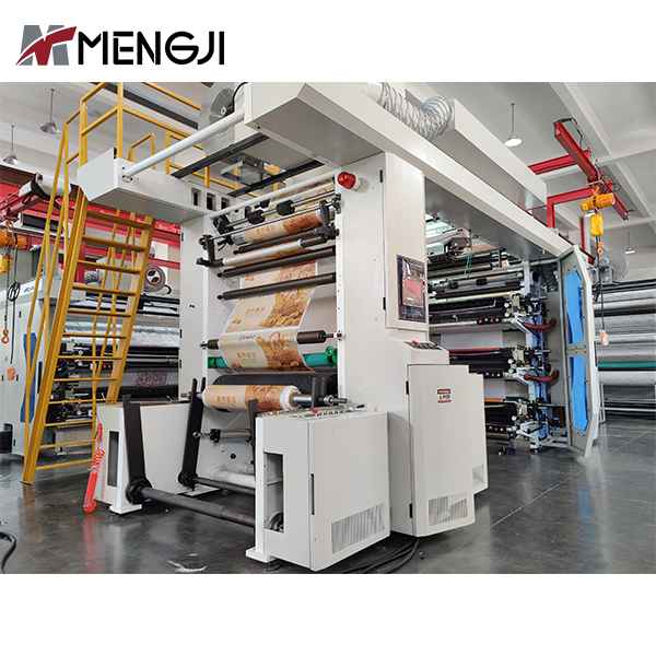 Discover the flexibility of a stack type 6 color flexo printer for various packaging and label applications.