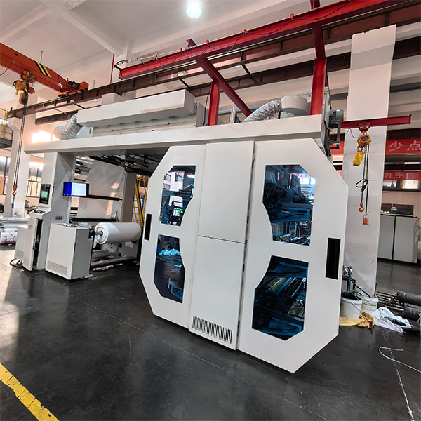 Efficient production of waterproof label stickers with flexo printing technology