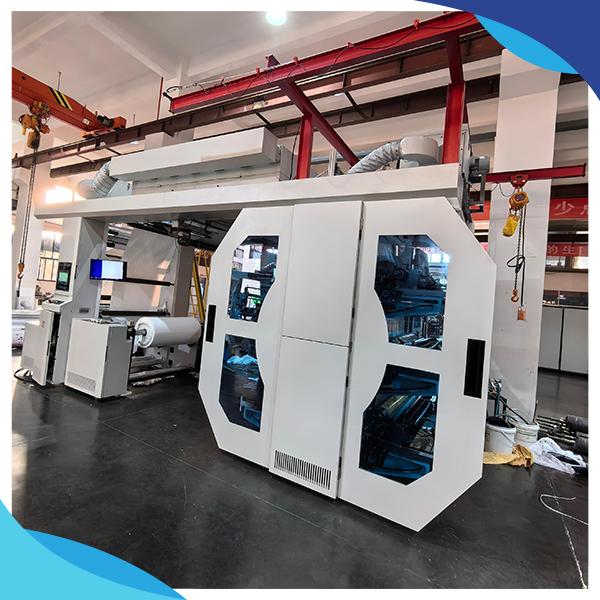 Reliable flexo printing machine for waterproof label production