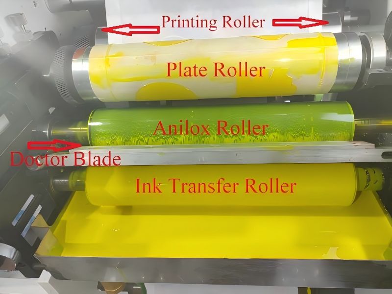 Rol Anilox dalam Unit Pencetakan