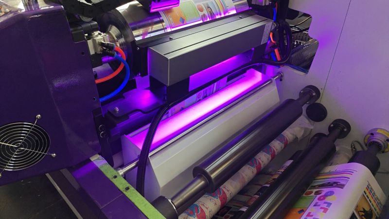 Sistem Pengeringan Udara Inframerah Mesin Press Fleksografi